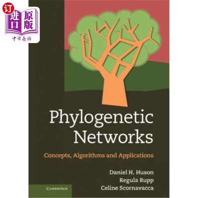 海外直订Phylogenetic Networks: Concepts, Algorithms and Applications 系统发育：概念、算法和应用