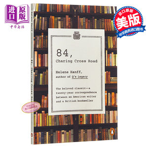 查令十字街84号 英文原版 原版小说 84, Charing Cross Road 海莲汉芙 Helene Hanff【中商原版】