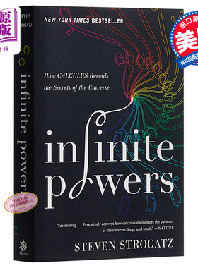 Infinite Powers 英文原版 无穷的力量：微积分揭示宇宙的秘密 Steven Strogatz 史蒂文·斯特罗加茨 数学科普【中商原版】