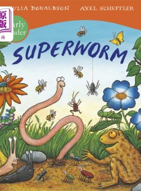 海外直订Superworm Early Reader 超级蠕虫早期读者