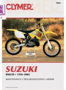 海外直订Suzuki Rm250 1996-2002 铃木Rm250 1996-2002