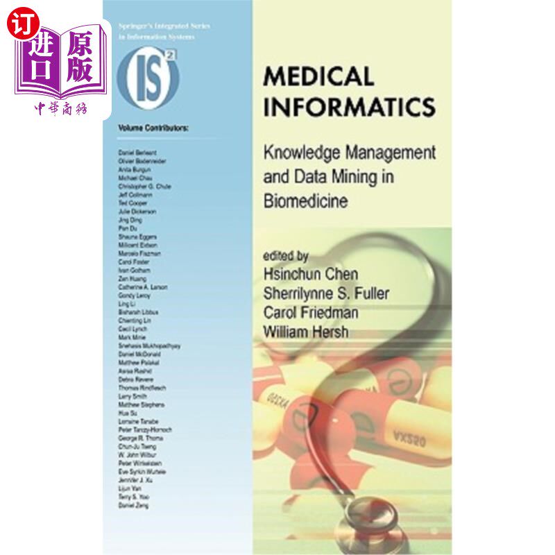 海外直订医药图书Medical Informatics: Knowledge Management and Data Mining in Biomedicine 医学信息学：生物医学中的知