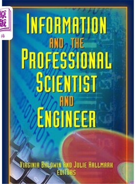 海外直订Information and the Professional Scientist and Engineer 信息与专业科学家和工程师
