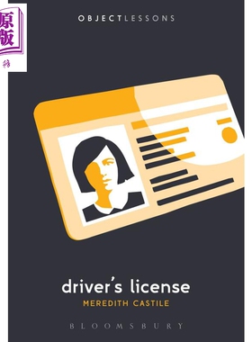 现货 Object Lessons Drivers License 英文原版 实例研究 驾驶证 Bloomsbury Academic Meredith Castile【中商原版】