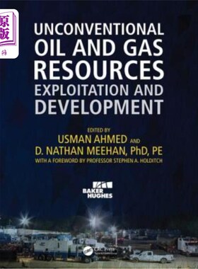 海外直订Unconventional Oil and Gas Resources: Exploitation and Development 非常规油气资源:开发与开发