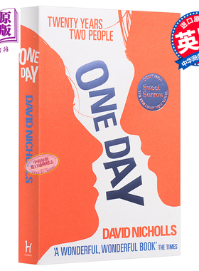 【中商原版】One Day 英文原版 小说 一天 电影原著 女生经典爱情小说 大卫·尼克斯 David Nicholls