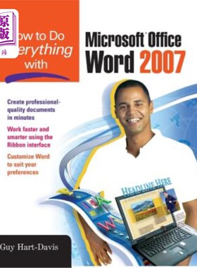 海外直订How to Do Everything with Microsoft Office Word 2007 如何使用Microsoft Office Word 2007进行所有操作