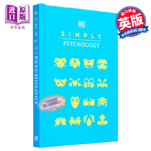 DK一分钟科学系列 心理学 DK Simply Psychology 英文原版 科普与科学通识