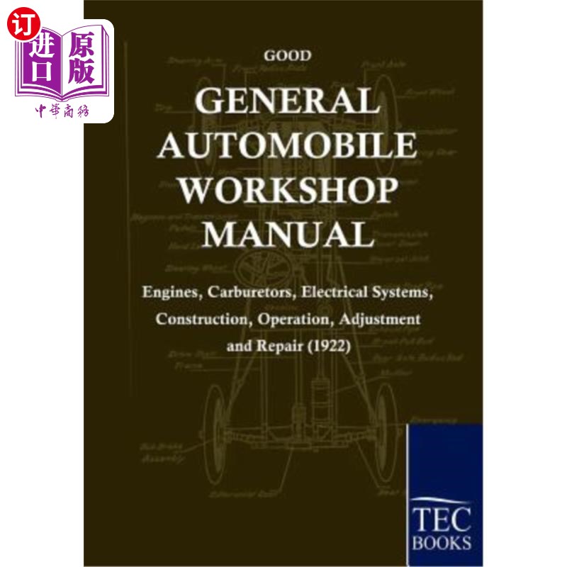 海外直订General Automobile Workshop Manual 通用汽车车间手册