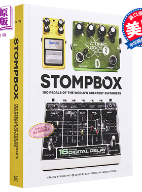 预售 Stompbox : 100 Pedals of the World's Greatest Guitarists 进口艺术 伟大的吉他手的100个踏板 Princeton【中商原版】