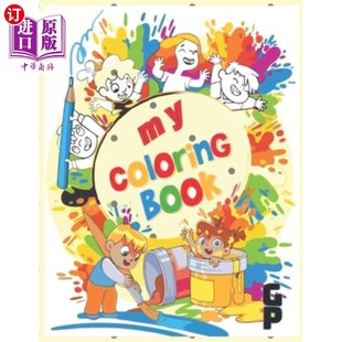 Kids range Coloring for 适合3 海外直订MY years suitable Book from age color
