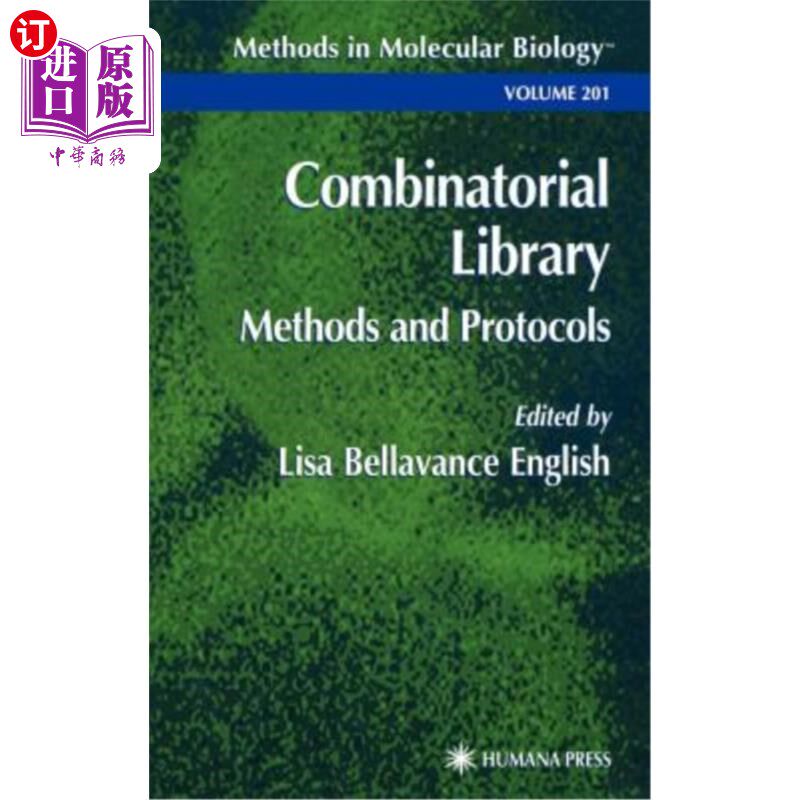 海外直订医药图书Combinatorial Library: Methods and Protocols 组合库：方法和协议