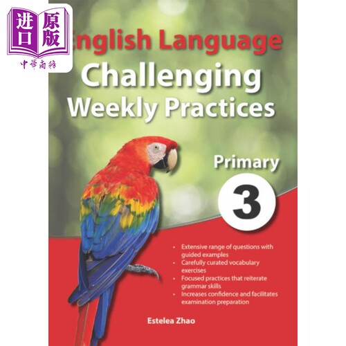 现货 新加坡教辅 P3 English Language Challenging Weekly Practices 三年级 英语每周挑战练习【中商原版】