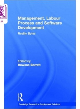 海外直订Management, Labour Process and Software Developm... 管理，劳动流程和软件开发