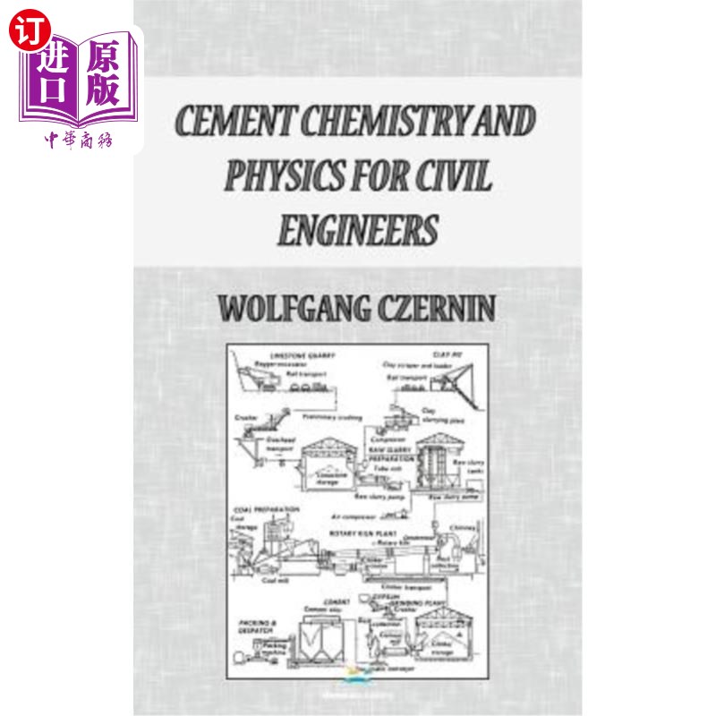 海外直订Cement Chemistry and Physics for Civil Engineers 土木工程师水泥化学与物理“,