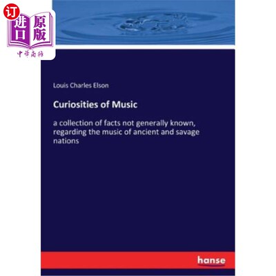 海外直订Curiosities of Music 音乐的好奇心