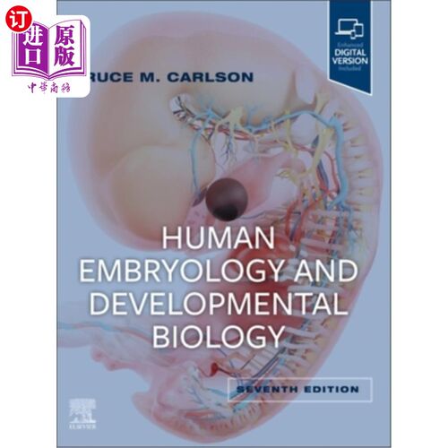 海外直订医药图书Human Embryology and Developmental Biology 人类胚胎学和发育生物学