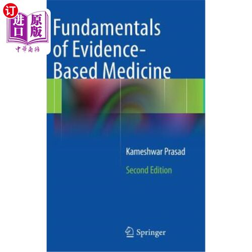 海外直订医药图书Fundamentals of Evidence Based Medicine 循证医学基础