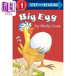 兰登阅读进阶1：大大 into 蛋 Egg 12岁 Coxe 英文原版 中商原版 分级阅读 Big Molly Reading Step 儿童绘本
