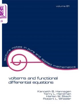 海外直订Volterra and Functional Differential Equations Volterra和泛函微分方程
