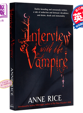 预售 【中商原版】英文原版 Interview with the Vampire夜访吸血鬼