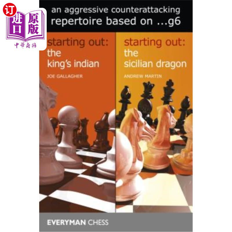 海外直订An aggressive counterattacking repertoire based on...g6 基于…的攻击性反击曲目。。。g6