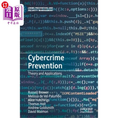 海外直订Cybercrime Prevention: Theory and Applications 犯罪预防:理论与应用
