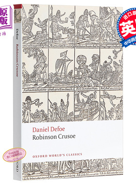 预售 【中商原版】鲁滨逊漂流记（牛津世界经典系列）英文原版 Robinson Crusoe (Oxford Worlds Classics)