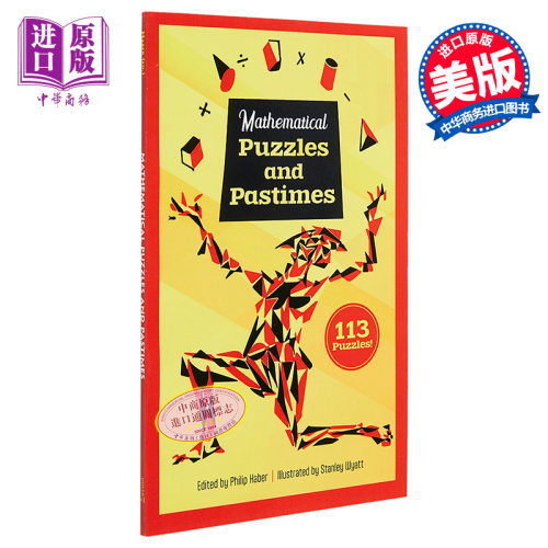 现货 数学难题和消遣113个难题 Mathematical Puzzles and Pastimes 113 Puzzles 英文原版 Philip Haber【中商原版】