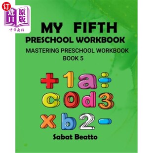 Workbook Mastering 第五个学前工作手册 Fifth 掌握学前工作手册5 我 Preschool 海外直订My book