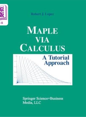 海外直订Maple Via Calculus: A Tutorial Approach Maple Via微积分：教程方法