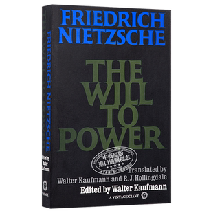 权力与意志 The Will to Power 英文原版 Friedrich Nietzsche 豆瓣高分 尼采【中商原版】