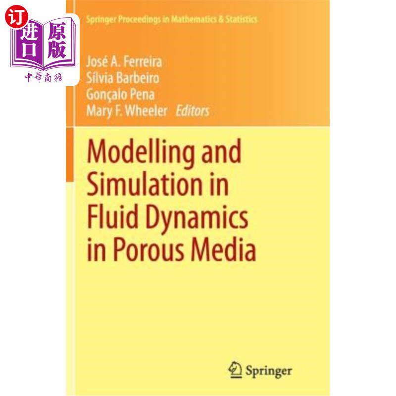 海外直订Modelling and Simulation in Fluid Dynamics in Porous Media 多孔介质流体动力学建模与仿真