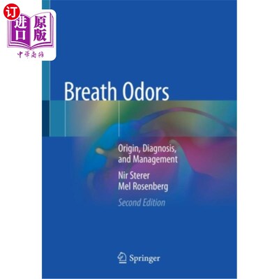 海外直订医药图书Breath Odors: Origin, Diagnosis, and Management 呼吸气味:起源，诊断和处理