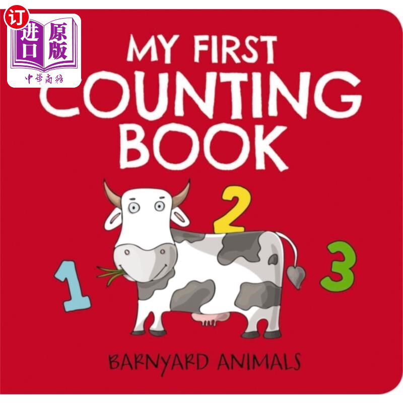 海外直订My First Counting Book: Barnyard Animals 我的第一本计数书:谷仓里的动物