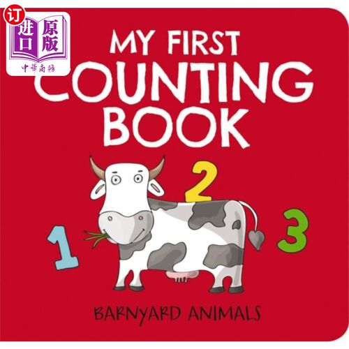 海外直订My First Counting Book: Barnyard Animals 我的第一本计数书:谷仓里的动物