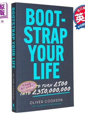启动你的生活 如何将500英镑变成3亿多 英文原版 Bootstrap Your Life Oliver Cookson【中商原版】