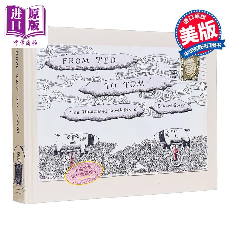 NYRB 纽约书评系列 从泰德到汤姆 爱德华 戈里装饰信封集 From Ted to Tom 英文原版 Edward Gorey【中商原版】