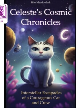 海外直订Celeste's Cosmic Chronicles: Interstellar Escapades of a Courageous Cat and Crew 塞莱斯特的宇宙编年史:勇敢