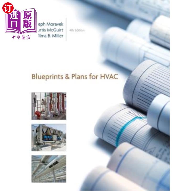 海外直订Blueprints & Plans for HVAC [With Drawings] 暖通空调的蓝图和平面图[附图纸]