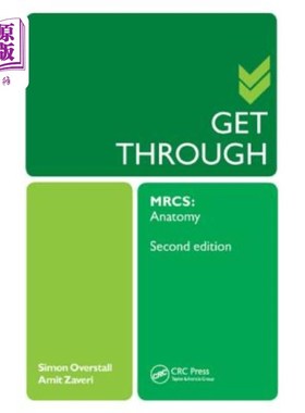 海外直订Get Through MRCS: Anatomy 2E 通过MRCS：解剖2E