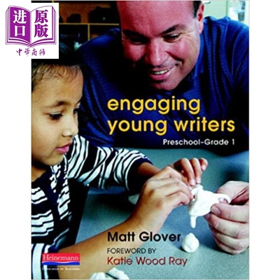 现货 美国海尼曼作家活动指导Engaging Young Writers, Preschool–Grade 1吸引年轻作家，学前班 - 1 年级【中商原版】