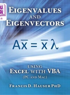 海外直订Eigenvalues and Eigenvectors using Excel with VBA