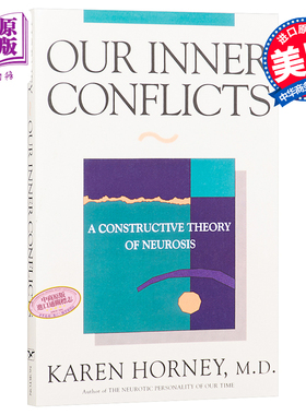 预售 卡伦 霍妮 我们内心的冲突 豆瓣高分 英文原版 Our Inner Conflicts 精神分析 心理学 Karen Horney【中商原版】