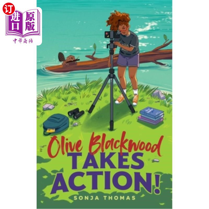 海外直订Olive Blackwood Takes Action! 奥利弗布莱克伍德采取行动！