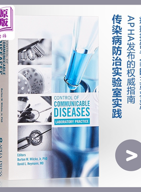 Control of Communicable Diseases 英文原版 传染病防治 实验室实践 APHA美国公共卫生协会权威指南 APHA Press【中商原版】