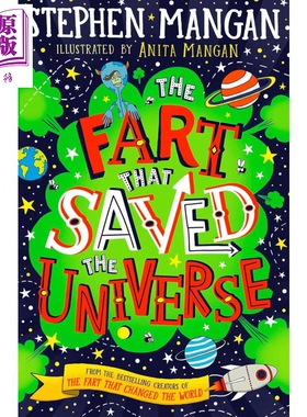 拯救宇宙的屁 The Fart that Saved the Universe 英文原版 Stephen Mangan 畅销搞笑冒险故事【中商原版】
