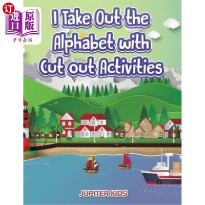 海外直订I Take Out the Alphabet with Cut out Activities 我把字母表和剪掉的活动一起拿出来