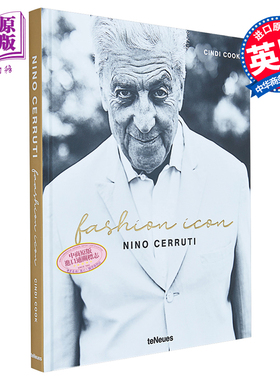 现货 Nino Cerruti: Fashion Icon of the Century 进口艺术 尼诺塞鲁蒂：世纪的时尚偶像 teNeues【中商原版】