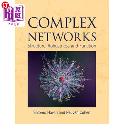 海外直订Complex Networks: Structure, Robustness and Function 复杂：结构、鲁棒性和功能